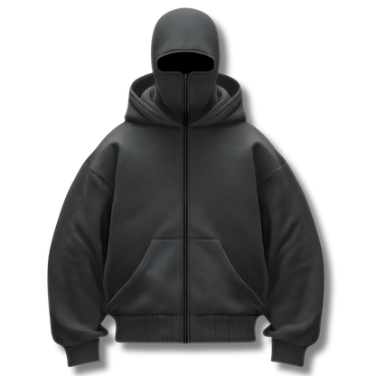 M-S Zipped Hoodie (unisex)
