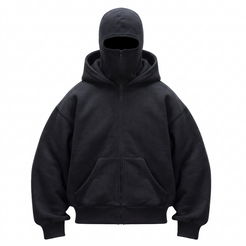 Masked Society Zipped Hoodie